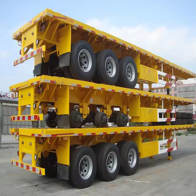 Ouyang Jude op maat gemaakte kruisarm type ophanging container skelet transport half-trailer