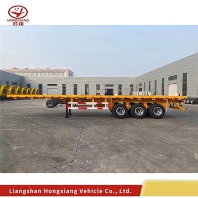 Truck Trailer Double Skeleton Semi Remorque 40tonnes 40FT Trailer met aanpassing