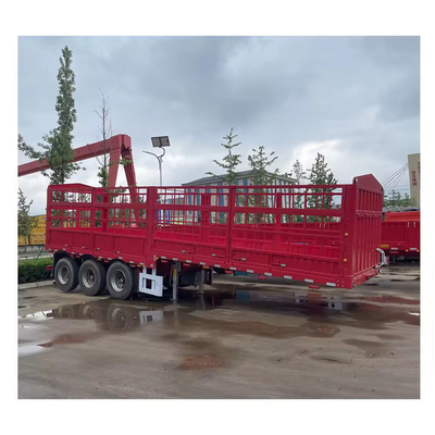 ABS antiblokkerend remsysteem Vlakbed Container Halve aanhanger voor containers 3 assen