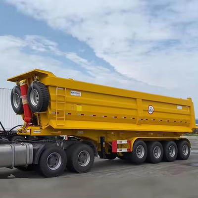 EHL9400TPB 40FT platte half-aanhanger 2 3 ascontainer half-aanhanger band nummer 8.12.16