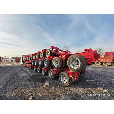 Lichte vrachtwagen type 2/3 Assen 20-40-45FT Luchtophanging Slider Skelet Container Chassis Semi-trailer