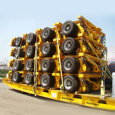 ABS anti-blokkering remsysteem professionele achterste dump truck ton dikker half-aanhangwagen