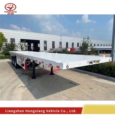 2 assen 40FT container half-trailer met dubbellijnremsysteem en aanpassing
