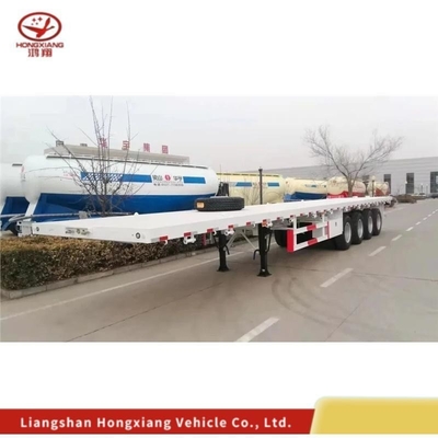 2 assen 40FT container half-trailer met dubbellijnremsysteem en aanpassing
