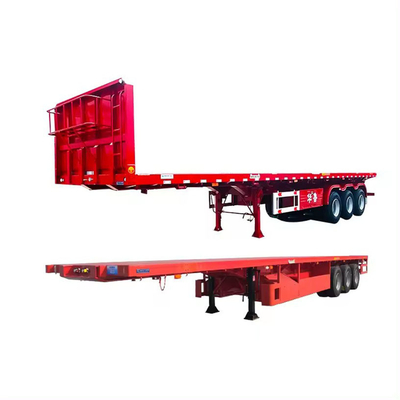 Sport Europese hydraulische lage half-aanhangwagen auto drager met 8.12.16 banden en 1820 mm loopvlak