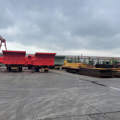 1820 mm loopvlak Multi-Axels Semi-trailer Van-type Transportwagen Doppeldecker Carrier Truck