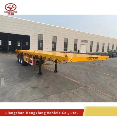 Multi-link Type 20FT 40FT 45FT Container Chassis Skeleton Skeletal Trailer voor middelmatige belasting
