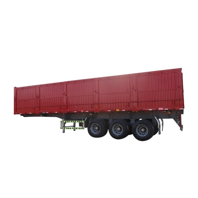 3-assige 60-100 ton gesloten oplegger voor ABS anti-vergrendelingssysteem en loopvlak 1820 mm