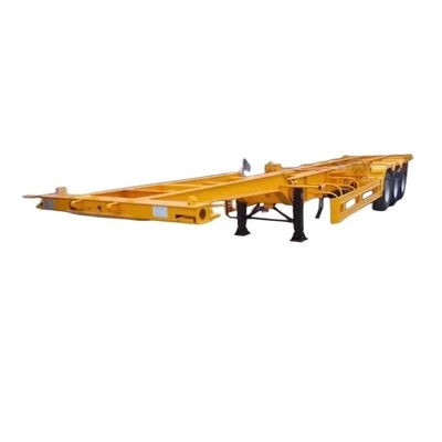 1 jaar naverkoopservice 40 voet container chassis vrachtwagen half aanhangwagen met Fuwa-as