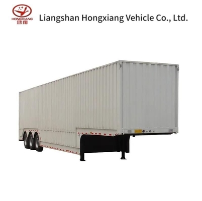 2023 Box Semi-trailer 13750*2550*3650 voor vrachtvervoer Tread 1820mm