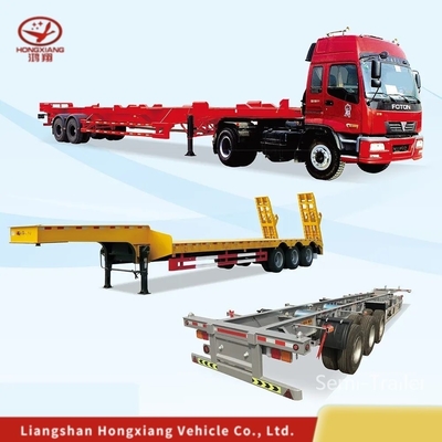 2/3/4 Assen Multi-link Type Skelet/Skelet Container Halve aanhanger voor prestaties