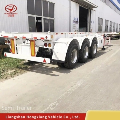 3 assen 40 ft Container Skeleton Chassis Semi-trailer voor gemakkelijk laden en lossen
