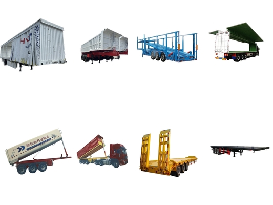 Verwijderingssystemen van het kruisarmtype voor EHL9400TPB-container-platbed-halfvrachtwagens
