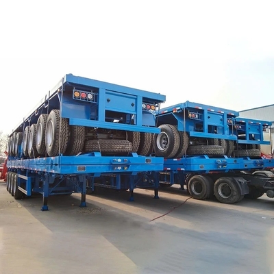 3 as 20 FT 40 FT Marine Container Flatbed Trailer Semi-trailer met aanpassing