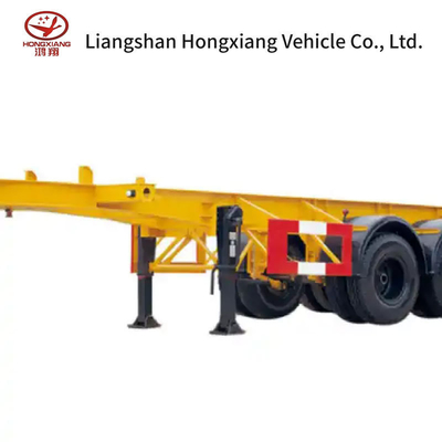 5.5 ton Truck Container Skeleton Semi-Trailer met Multi-link Suspension Systems