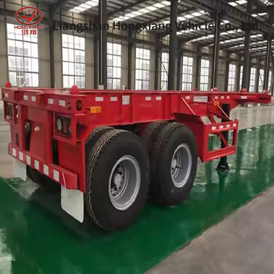 2/3/4 Asnummerplaat Container Halve aanhangwagen voor ophangsystemen met meerdere schakels