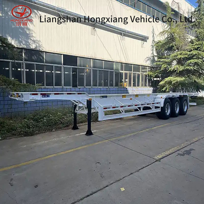2/3/4 Asnummerplaat Container Halve aanhangwagen voor ophangsystemen met meerdere schakels