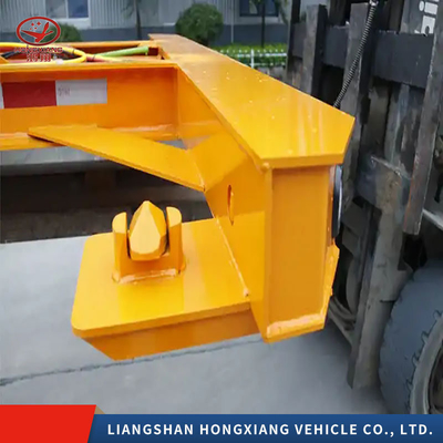 Skelet Chassis Halve aanhanger met 8 sets Twist Locks Grade Medium Duty Customization