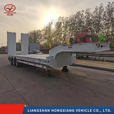 5.5 ton Container voor het vervoer van gebruikte aanhangwagens 3 assen Skelet Semi-aanhangwagens met 1 as