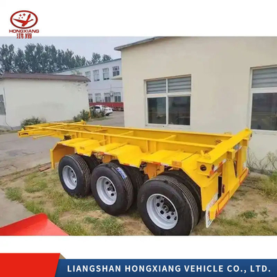 Semi-trailer met een loopvlak van 1820 mm voor het vervoer van containers