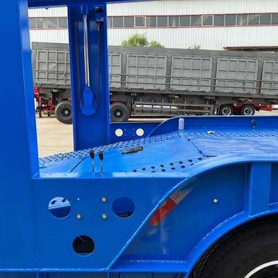 2/3-assig dubbelvloers staal chassis autovervoertuig vervoerder voor zwaar vervoer