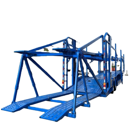 2/3-assig dubbelvloers staal chassis autovervoertuig vervoerder voor zwaar vervoer
