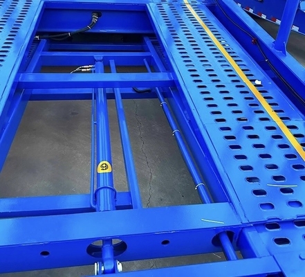 2 assen 80 ton Autotransport Truck middot Trailer voor zwaar staal vervoer