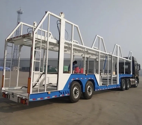Verwijderingssystemen van het type kaars 2 as Klein voertuig voor het vervoer van kleine voertuigen Halve aanhangwagen voor lichte werkzaamheden