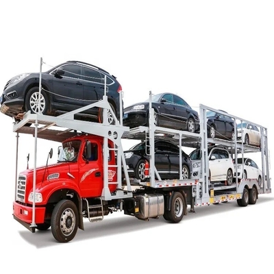 EHL9400Z 2-assige dubbele verdiepingswagentrailer Halve aanhangwagen met 1820 mm loopvlak