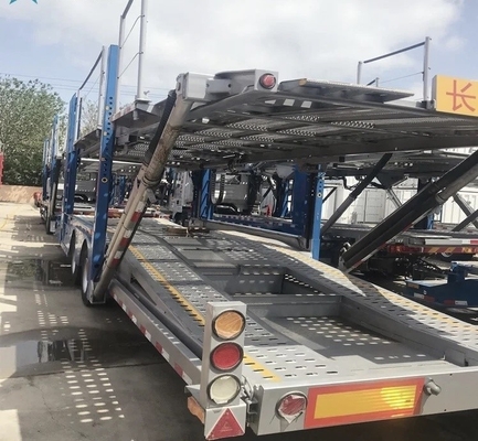 EHL9400Z 2-assige dubbele verdiepingswagentrailer Halve aanhangwagen met 1820 mm loopvlak