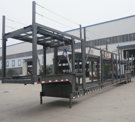 EHL9400Z 2-assige dubbele verdiepingswagentrailer Halve aanhangwagen met 1820 mm loopvlak