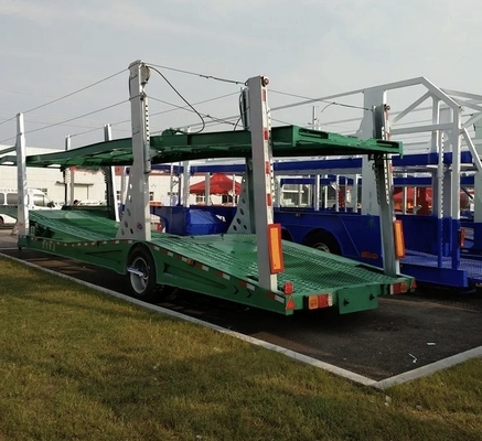 EHL9400Z 2-assige dubbele verdiepingswagentrailer Halve aanhangwagen met 1820 mm loopvlak