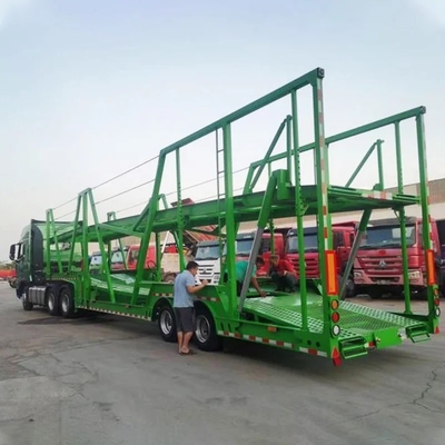 2/3-as Twin City 8 Auto Transport Semi-trailer met ABS anti-blokkeringrem systeem