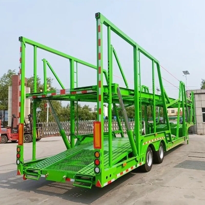 2/3-as Twin City 8 Auto Transport Semi-trailer met ABS anti-blokkeringrem systeem