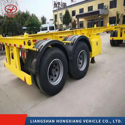 Direct verkoopt container chassis skelet aanhangwagens met multi-link ophangsystemen