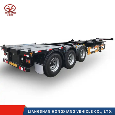 Direct verkoopt container chassis skelet aanhangwagens met multi-link ophangsystemen