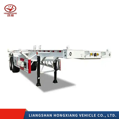Direct verkoopt container chassis skelet aanhangwagens met multi-link ophangsystemen