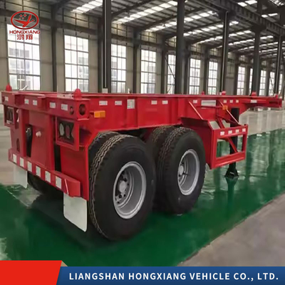 Lichte trailers met een skeletchassis voor multi-link ophanging en dubbellijnremmen