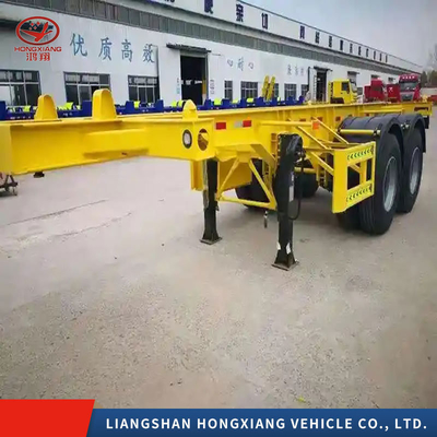 Verzendcontainer Semi Tri Axle Skeleton Trailer 5,5 ton Groothandel