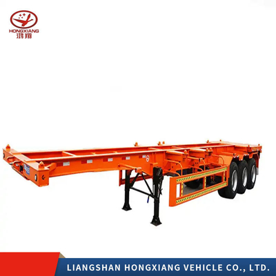 Verzendcontainer Semi Tri Axle Skeleton Trailer 5,5 ton Groothandel