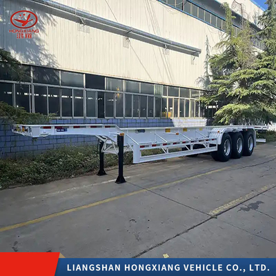 Verzendcontainer Semi Tri Axle Skeleton Trailer 5,5 ton Groothandel