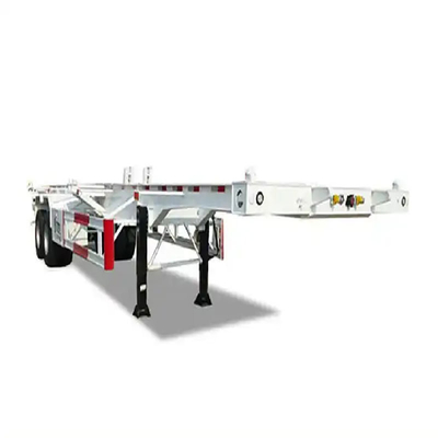 Skeleton Container Semi Truck Trailers voor aanpassing en Dual Line Braking System