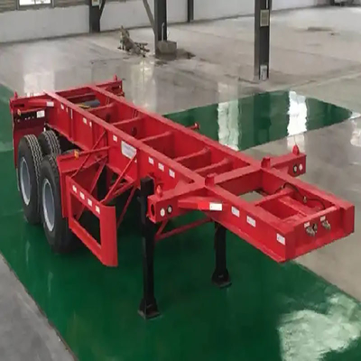 Aanpassing 3 As Container Skeleton Semi-trailer met Dual Line Braking System