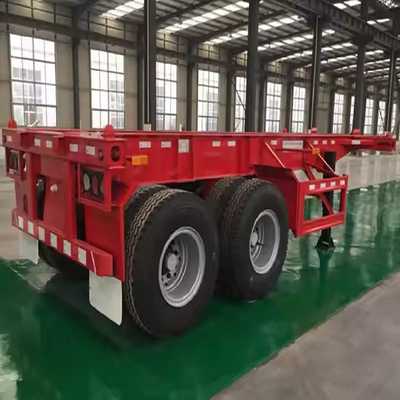 Aanpassing 3 As Container Skeleton Semi-trailer met Dual Line Braking System