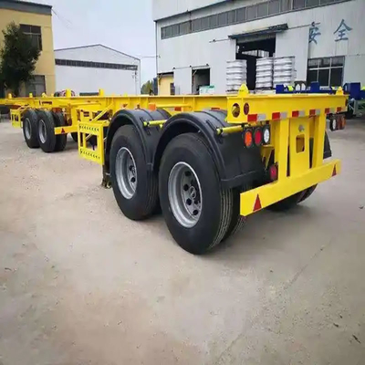 Aanpassing 3 As Container Skeleton Semi-trailer met Dual Line Braking System