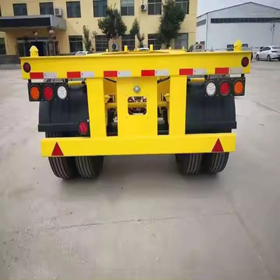 Aanpassing 3 As Container Skeleton Semi-trailer met Dual Line Braking System