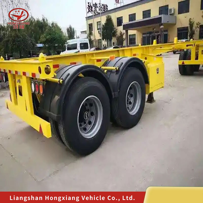 Container Skelet Chassis Container Truck Semi-trailer met 1 jaar service na verkoop