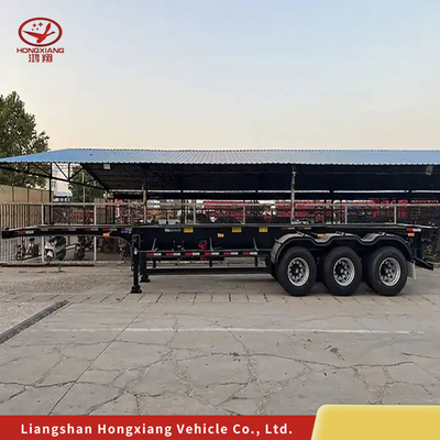 Flatbed Container Chassis Skeleton Trailer met tweelijnsremme